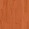 Image de vidaXL Lit superposÃ© sans matelas cire marron 90x200 cm pin massif