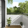 Image de Vidaxl Ãcran De Balcon Gris Clair 90x600 Cm 100% Polyester Oxford