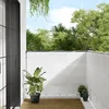 Image de Vidaxl Ãcran De Balcon Blanc 120x700 Cm 100% Polyester Oxford