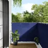 Image de Vidaxl Ãcran De Balcon Bleu 120x700 Cm 100% Polyester Oxford