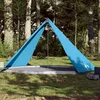 Image de Vidaxl Tente Familiale Tipi 8 Personnes Bleu ImpermÃ©able