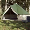 Image de Vidaxl Tente Familiale Tipi 6 Personnes Vert ImpermÃ©able