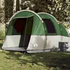 Image de Vidaxl Tente De Camping Tunnel 4 Personnes Vert ImpermÃ©able