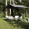 Image de Vidaxl BÃ¢che De Camping Gris Et Orange 300x294 Cm ImpermÃ©able