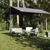 Image de Vidaxl BÃ¢che De Camping Gris Et Orange 360x294 Cm ImpermÃ©able