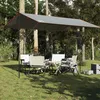 Image de Vidaxl BÃ¢che De Camping Gris Et Orange 400x294 Cm ImpermÃ©able