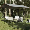 Image de Vidaxl BÃ¢che De Camping Gris Et Orange 400x294 Cm ImpermÃ©able