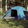 Image de Vidaxl Tente De Camping Ã DÃ´me 4 Personnes Bleu ImpermÃ©able