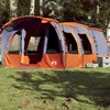 Image de Vidaxl Tente De Camping Tunnel 8 Personnes Gris ImpermÃ©able