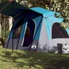 Image de Vidaxl Tente De Camping De Cabine 5 Personnes Bleu ImpermÃ©able