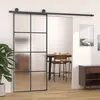 Image de vidaXL Douche d'extÃ©rieur beige 50x55x224cm rÃ©sine tressÃ©e bois acacia