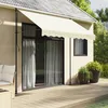 Image de Vidaxl Auvent RÃ©tractable CrÃ¨me 250x150 M Tissu Et Acier
