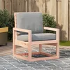 Image de Vidaxl Chaise De Jardin 57,5x63x76 Cm Bois Massif De Douglas