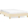 Image de vidaXL Cadre de lit sans matelas crÃ¨me 120x190 cm tissu