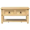 Image de Tables basses VidaXL  Table basse  Corona 85x50x45 cm bois de pin massif marron P31599984