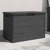 Image de Vidaxl BoÃ®te Ã Coussins D'extÃ©rieur Anthracite 77,5x44,5x53 Cm Pp