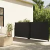 Image de Vidaxl Auvent LatÃ©ral RÃ©tractable Noir 140x600 Cm