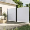 Image de Vidaxl Auvent LatÃ©ral RÃ©tractable Blanc 200x600 Cm