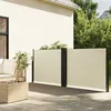 Image de Vidaxl Auvent LatÃ©ral RÃ©tractable CrÃ¨me 140x1000 Cm