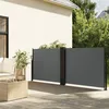 Image de Vidaxl Auvent LatÃ©ral RÃ©tractable Anthracite 140x1000 Cm