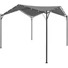 Image de Vidaxl Parasol De Jardin Avec MÃ¢t En Acier Marron 269x269x235 Cm