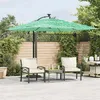 Image de Vidaxl Parasol De Jardin Avec MÃ¢t En Acier Vert 269x269x235 Cm
