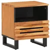 Image de vidaXL Table de chevet 40x33x46 cm Bois d'acacia massif