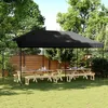 Image de Vidaxl Tente De RÃ©ception Pliable Escamotable Noir 580x292x315 Cm