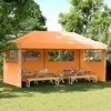 Image de Vidaxl Tente De RÃ©ception Pliable Escamotable Avec 3 Parois LatÃ©rales