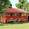 Image de Vidaxl Tente De RÃ©ception Pliable Escamotable Avec 3 Parois LatÃ©rales