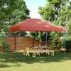 Image de Vidaxl Tente RÃ©ception Pliable Escamotable Terre Cuite 440x292x315 Cm