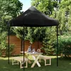 Image de Vidaxl Tente De RÃ©ception Pliable Escamotable Noir 200x200x306 Cm