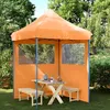 Image de Vidaxl Tente De RÃ©ception Pliable Escamotable Avec 2 Parois LatÃ©rales