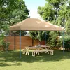 Image de Vidaxl Tente De RÃ©ception Pliable Escamotable Beige 410x279x315 Cm