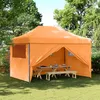 Image de Vidaxl Tente De RÃ©ception Pliable Escamotable Avec 4 Parois LatÃ©rales