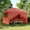 Image de Vidaxl Tente De RÃ©ception Pliable Escamotable Avec 4 Parois LatÃ©rales