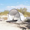 Image de Vidaxl Tente De Plage 2 Personnes Gris Escamotable ImpermÃ©able