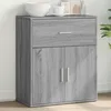 Image de vidaXL Buffet sonoma gris 60x31x70 cm bois d'ingÃ©nierie