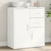 Image de vidaXL Buffet blanc 60x31x70 cm bois d'ingÃ©nierie