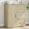 Image de vidaXL Buffet chÃªne sonoma 60x31x70 cm bois d'ingÃ©nierie