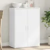 Image de vidaXL Buffet blanc 60x31x84 cm bois d'ingÃ©nierie