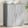 Image de vidaXL Buffet sonoma gris 79x38x80 cm bois d'ingÃ©nierie