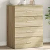 Image de vidaXL Buffet chÃªne sonoma 60x39x80 cm bois d'ingÃ©nierie