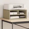 Image de vidaXL Support d'imprimante chÃªne sonoma 49x40x22,5 cm bois ingÃ©nierie