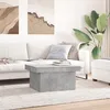 Image de vidaXL Table basse gris bÃ©ton 100x55x40 cm bois d'ingÃ©nierie