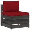 Image de Vidaxl Salon De Jardin Avec Coussins 8pcs MÃ©lange Beige RÃ©sine TressÃ©e