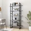 Image de Vidaxl Salon De Jardin 11 Pcs Avec Coussins Noir RÃ©sine TressÃ©e