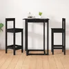 Image de Vidaxl Salon De Jardin 6 Pcs Avec Coussins Noir RÃ©sine TressÃ©e