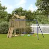 Image de Vidaxl Salon De Jardin Avec Coussins 7 Pcs Gris RÃ©sine TressÃ©e