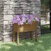 Image de Vidaxl Salon De Jardin Avec Coussins 6 Pcs Beige RÃ©sine TressÃ©e